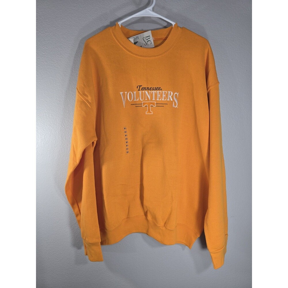 Vintage Briar Creek UT Tennessee Vols embroidered Sweatshirt XL Orange NWT
